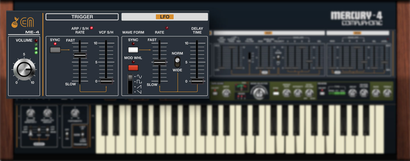 Mercury-4 Synthesizer | Cherry Audio Store