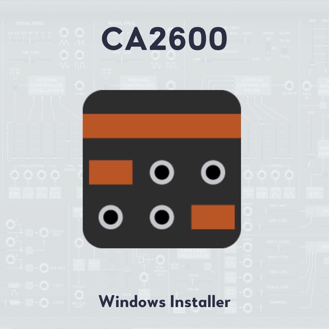 CA2600 Windows Installer