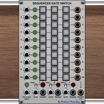 Sequencer Gate Switch for VM2500