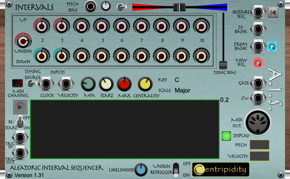 Aleatoric Interval Sequencer