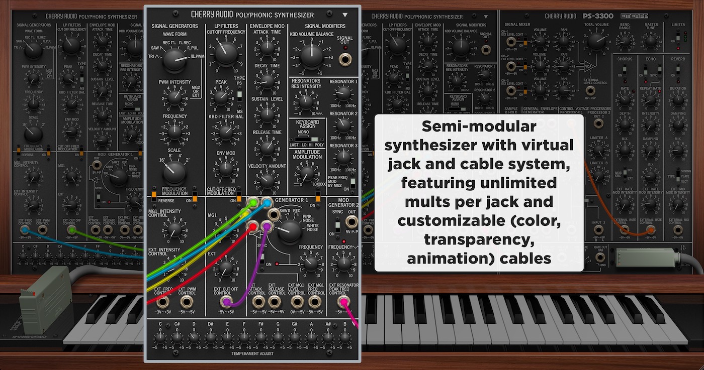PS-3300 Synthesizer | Cherry Audio Store