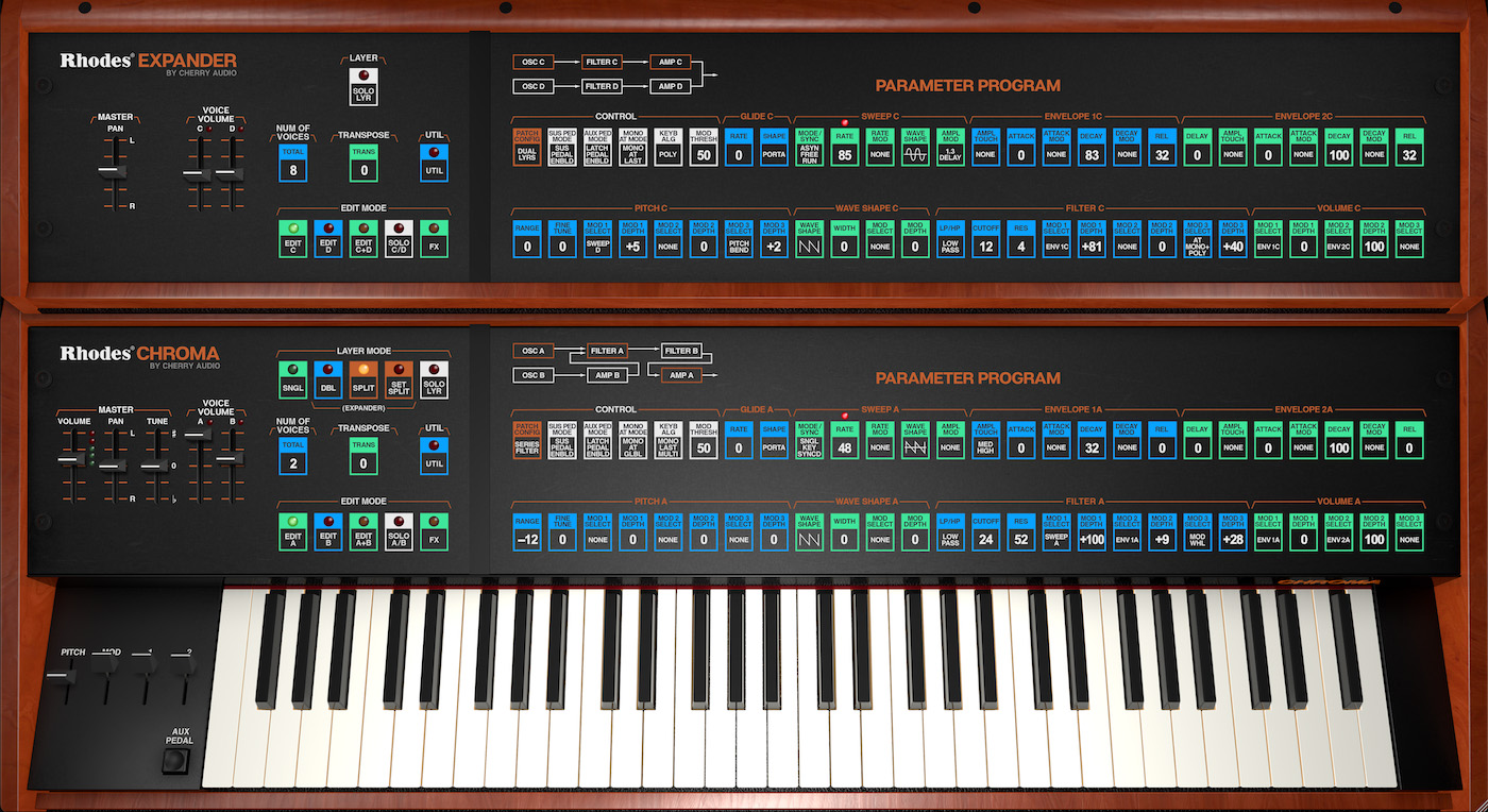Rhodes Chroma | Cherry Audio Store