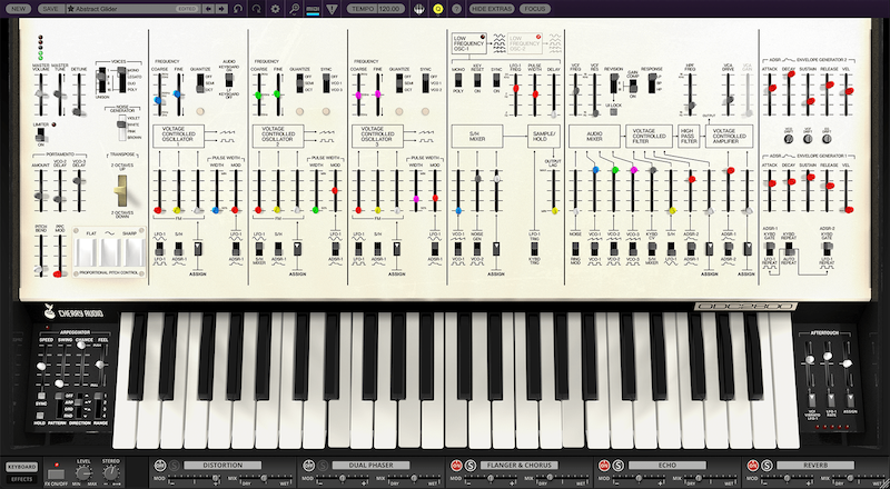 サトウページ② ODC 2800 Synthesizer | Cherry Audio Store