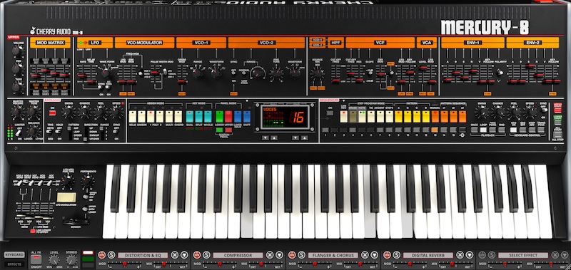Mercury-8 Synthesizer