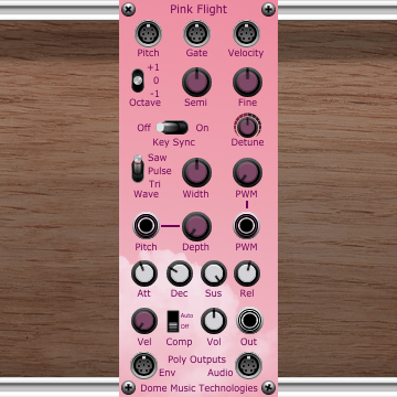 Pink Flight Divide Down Oscillator