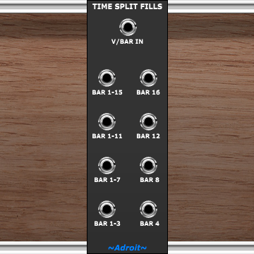 Time Split Fills