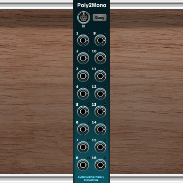 Poly2Mono