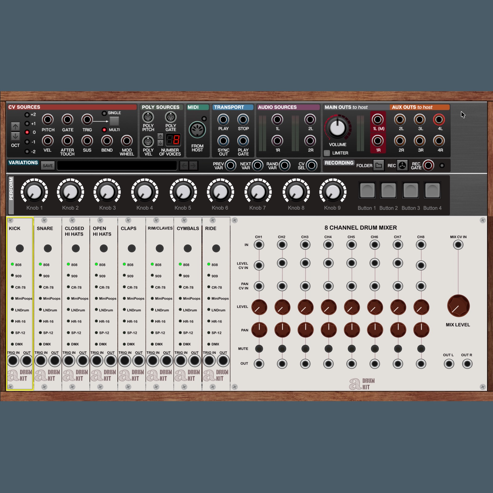 Autodafe - Drum Kit