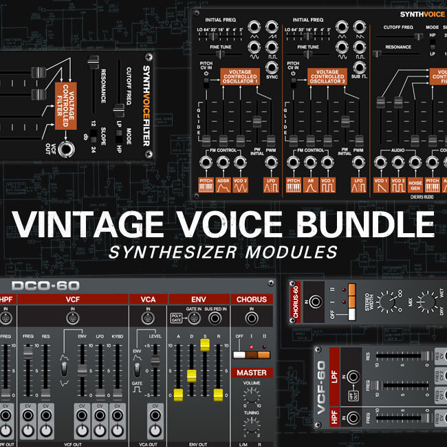 Vintage Voice Bundle | Cherry Audio Store