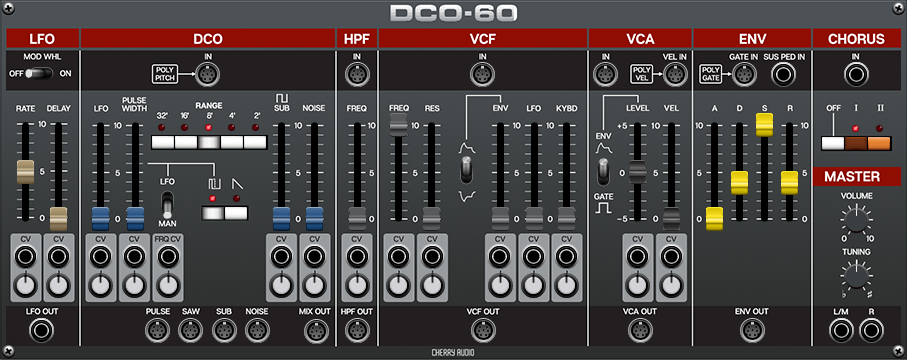 DCO-60 | Cherry Audio Store