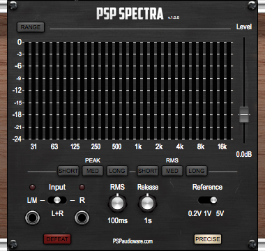 PSP Spectra